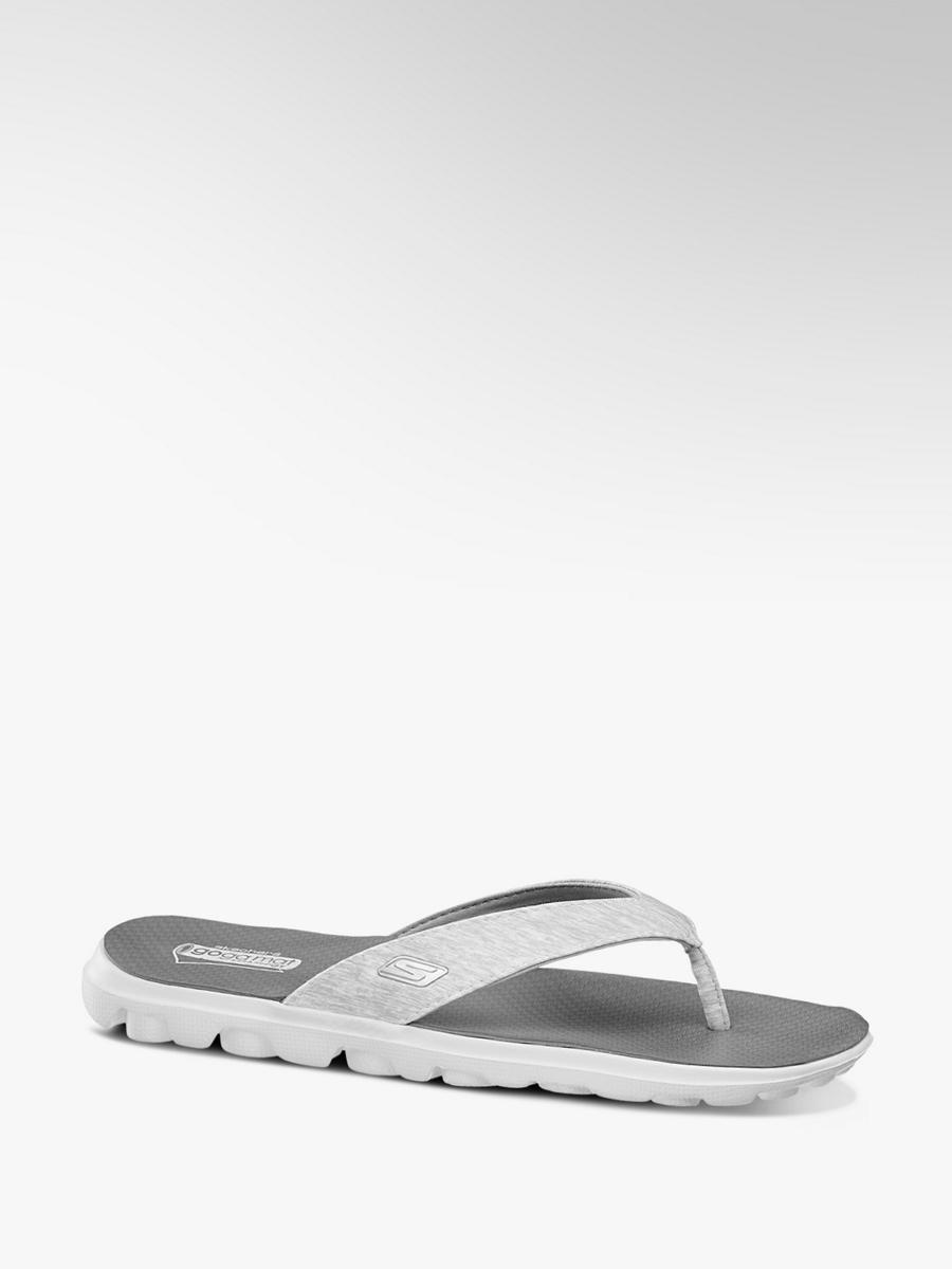 Zehentrenner von Skechers in grau - DEICHMANN Zehentrenner von Skechers in grau - DEICHMANN